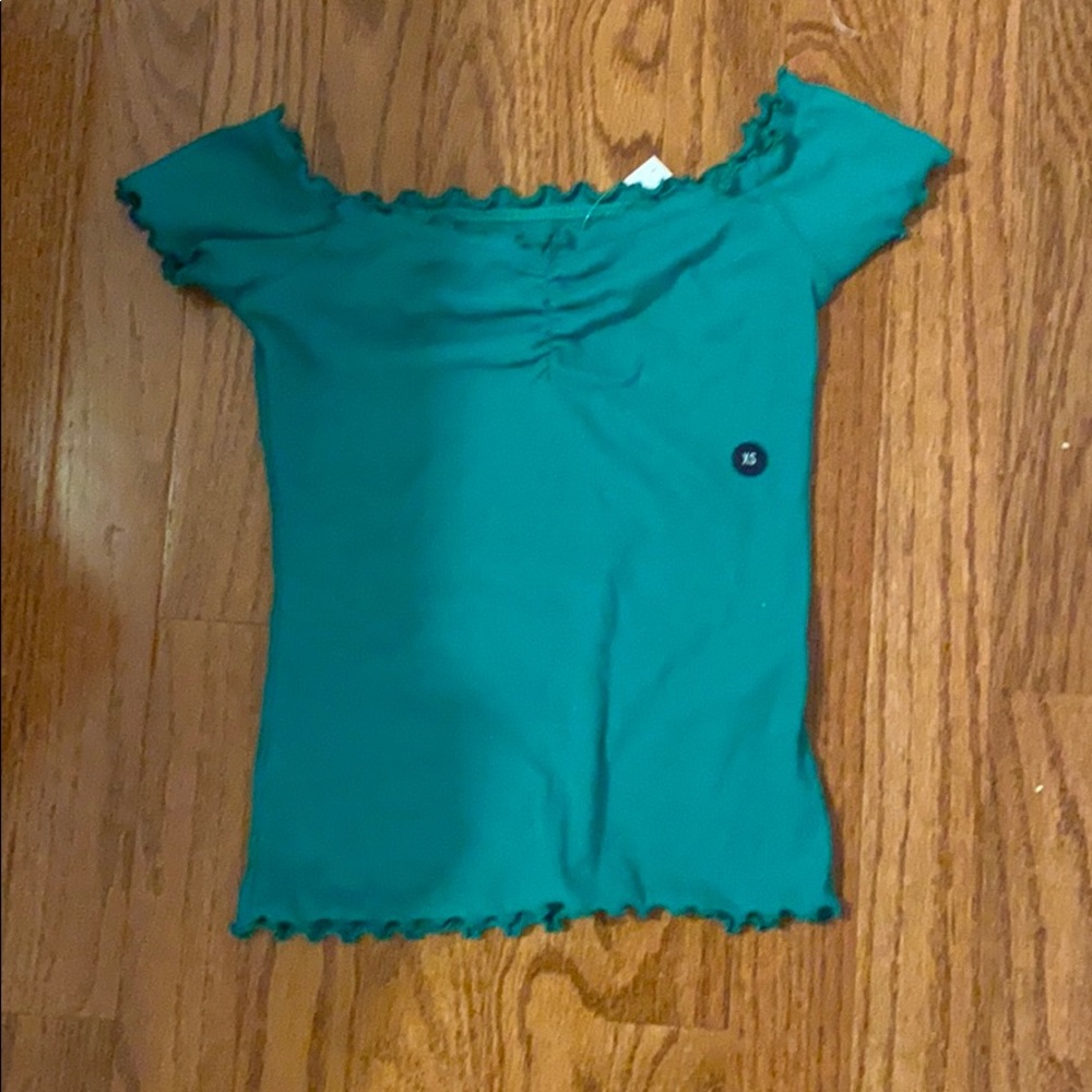 hollister off the shoulder top